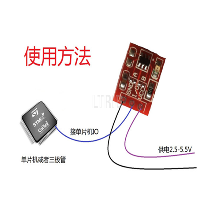 custom 1Pcs NEW TTP223 Touch button Module Capacitor type Single Channel Self Locking Touch switch sensor