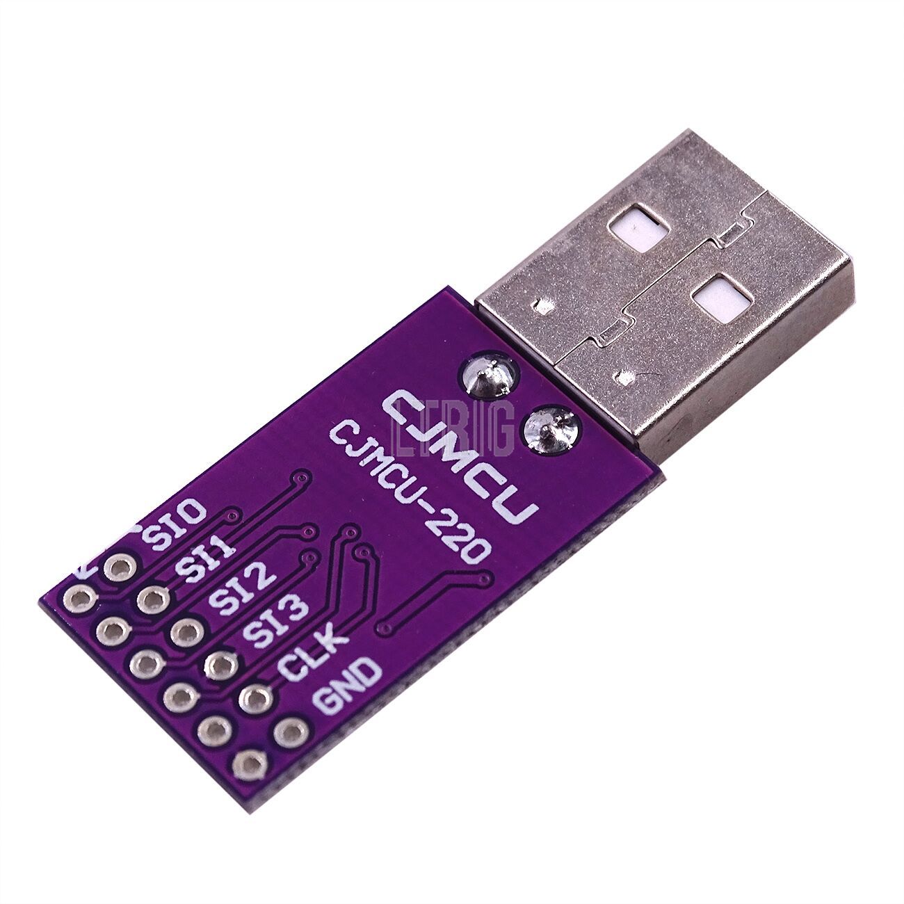 custom 1Pcs New FT220X USB Turn SPI Module (USB 4-BIT SPI/FT1248 IC)