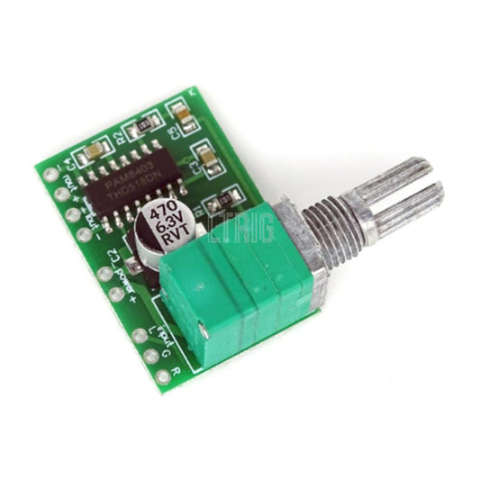 custom 1Pcs PAM8403 5V Power Audio Amplifier Board 2 Channel 3W W Volume Control / USB Power