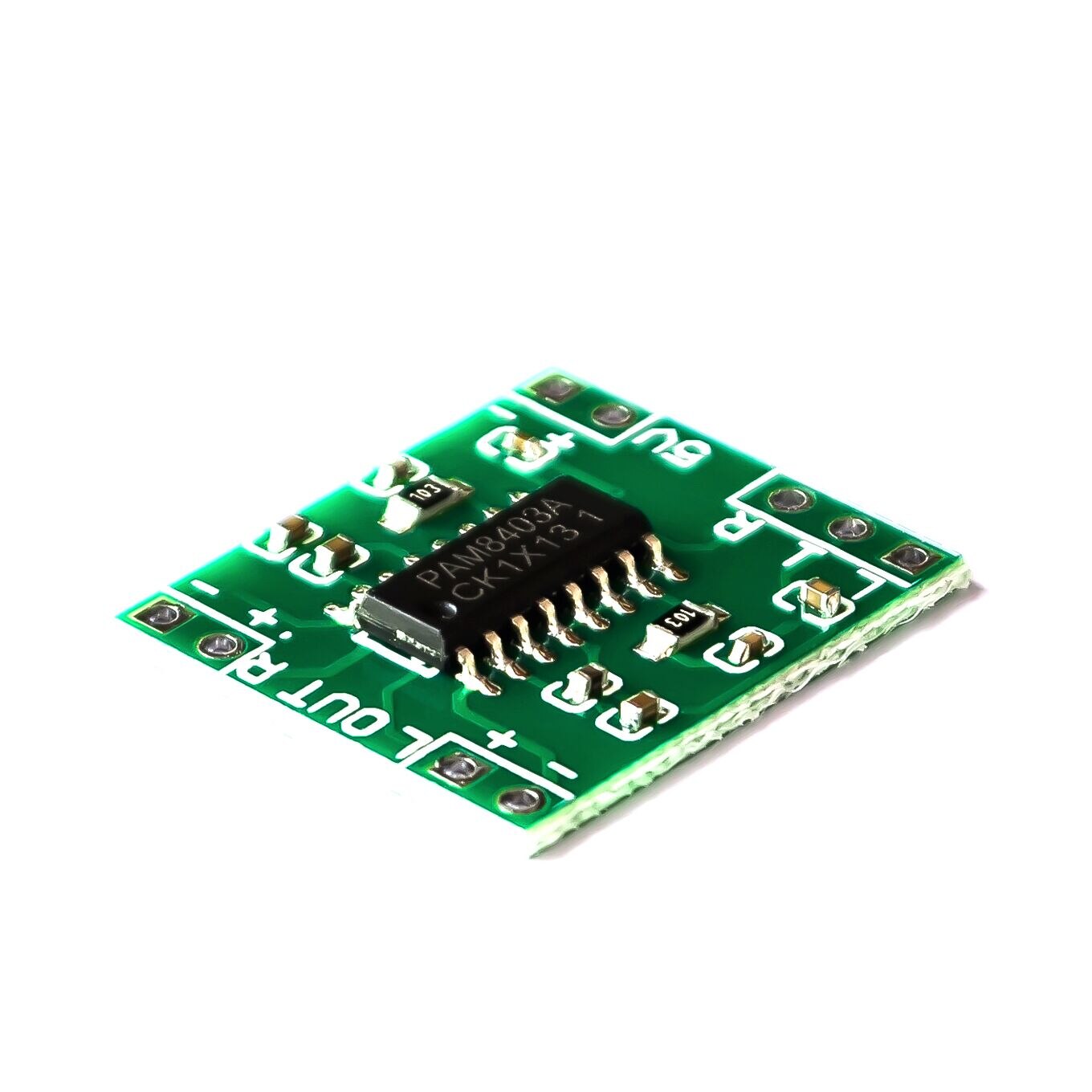 custom 1Pcs PAM8403 Super mini digital amplifier board 2 * 3W Class D digital amplifier board efficient 2.5 to 5V USB