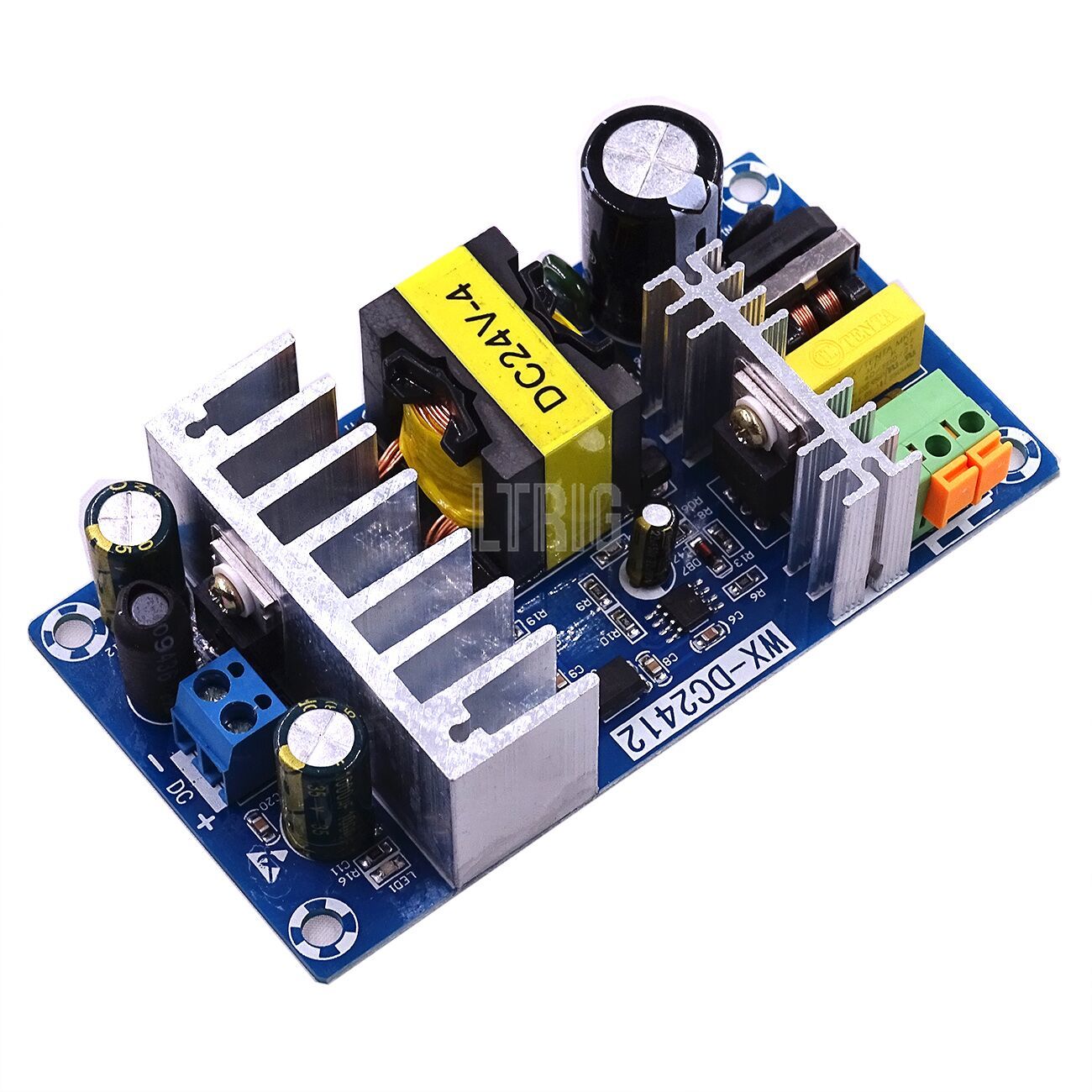 custom 1Pcs Power Module DC 24V4A-6A Switching Power Supply Board 100W AC DC High Power Industrial Power Lifting Module