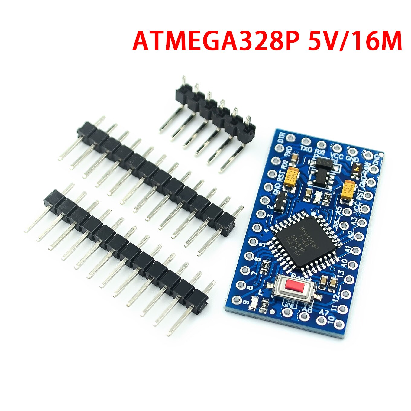 custom 1Pcs Pro mini improved ATMEGA328P/168 chip 5V/16M 3.3v /8M electronic blocks for arduino