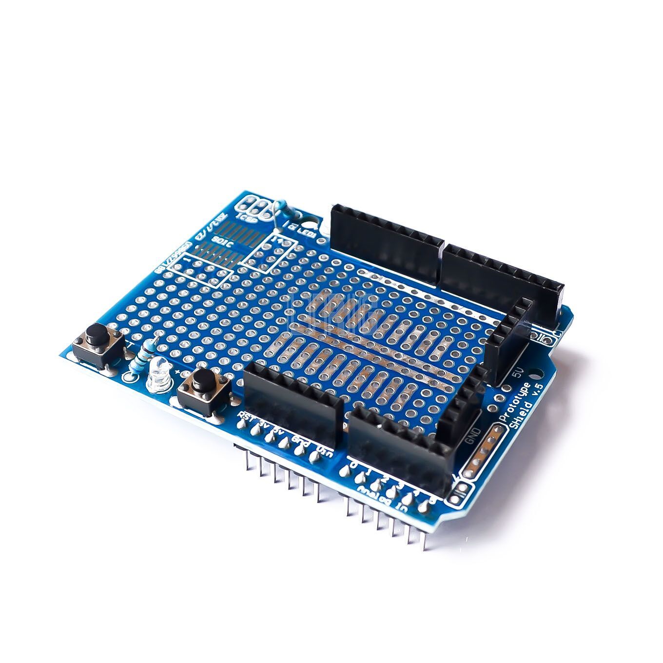 custom 1Pcs ProtoShield prototype expansion board with mini bread board based FORARDUINO
