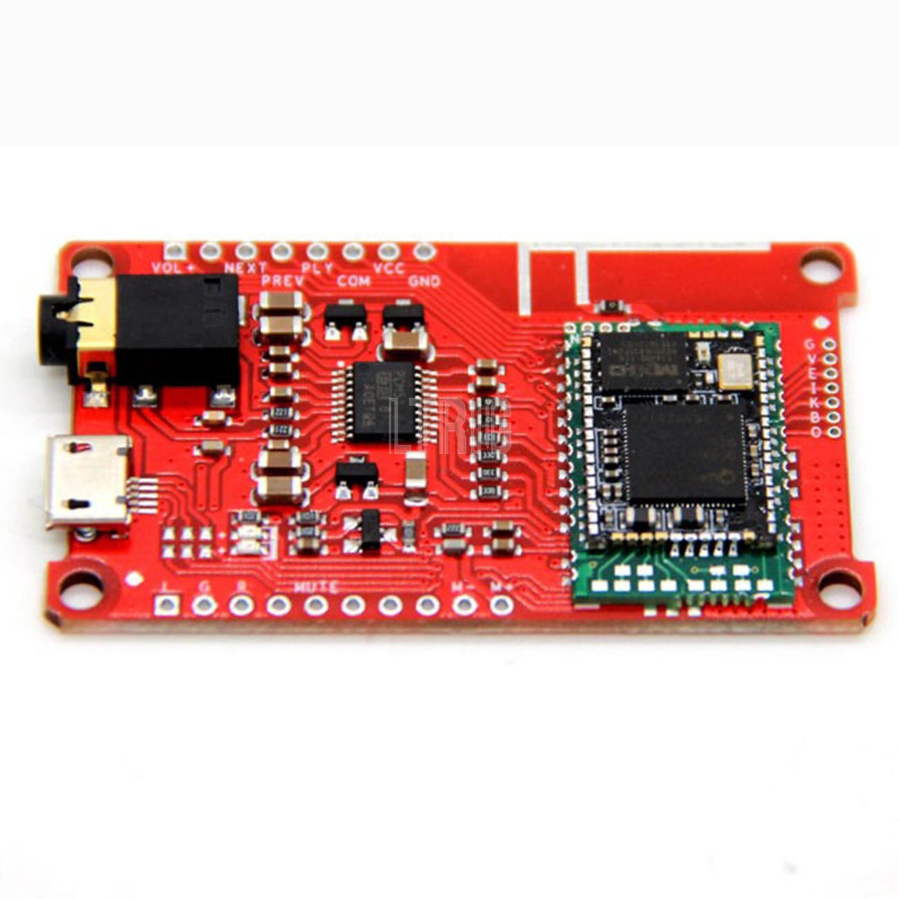 custom 1Pcs QCC3031 / QCC3032 Bluetooth 5.0 lossless APTXHD pair box TWS amp HIFI low power consumption PCM5102A