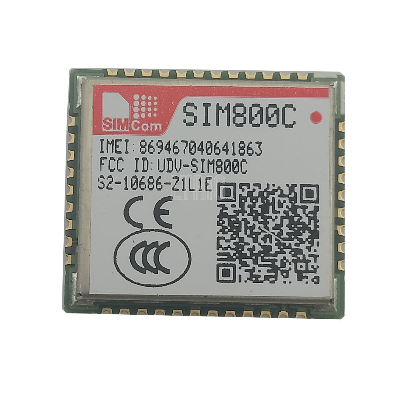 custom 1Pcs SIM800C 24M Bluetooth TTS GSM GPRS module Quad-band LCC ratio is small, high game performance