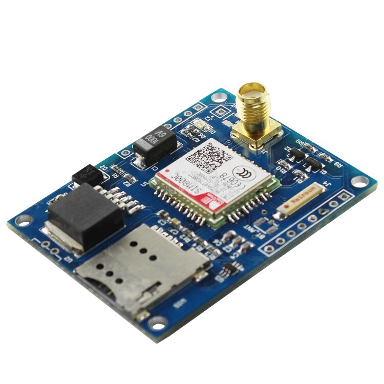 custom 1Pcs SIM800C development board Quad-band GSM/GPRS module Supports Bluetooth/DTMF instead of SIM900A