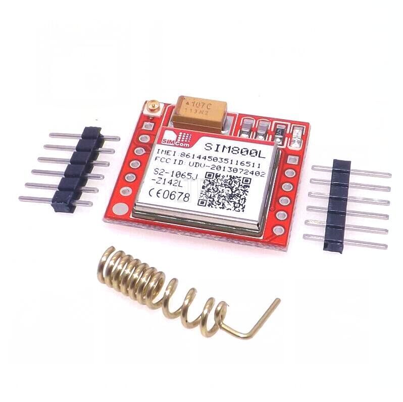 Gsm Module Casing custom 1Pcs SIM800L GPRS GSM Module MicroSIM Card Core BOard Quad-band ...