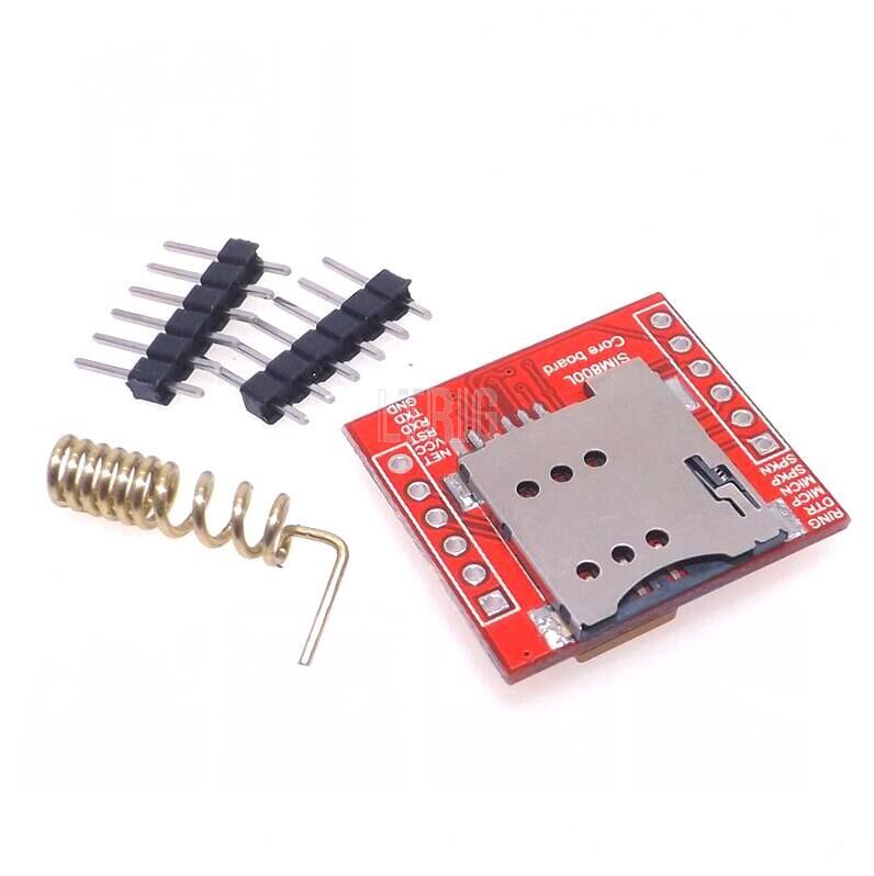 custom 1Pcs SIM800L GPRS GSM Module MicroSIM Card Core BOard Quad-band TTL Serial Port