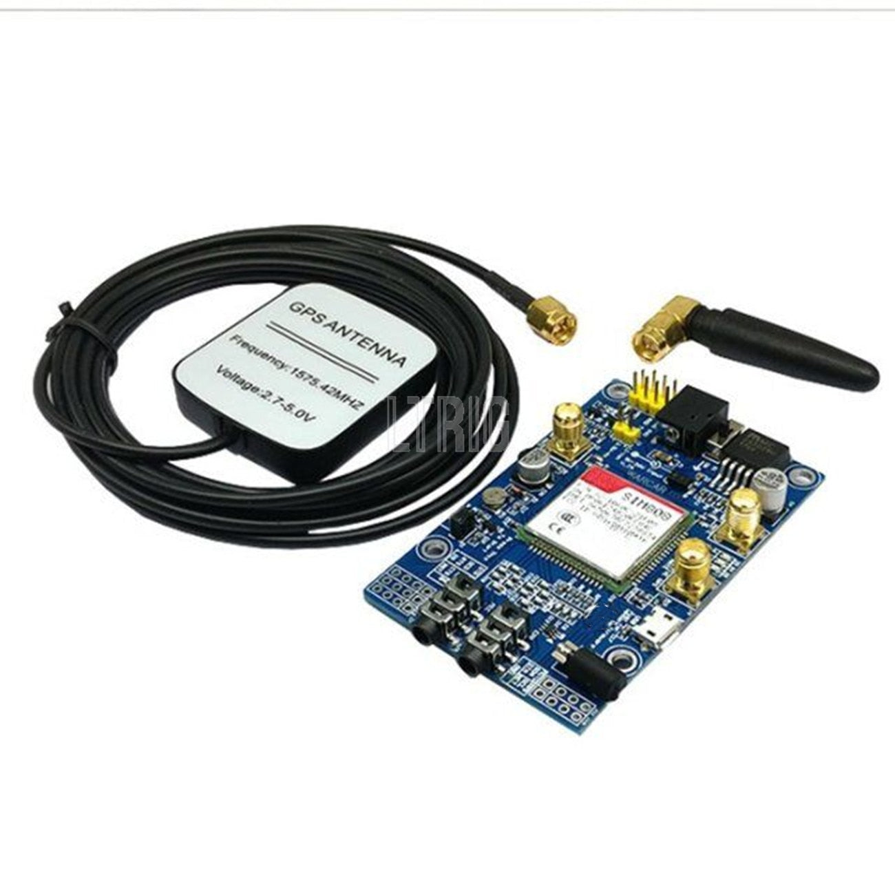 custom 1Pcs SIM808 GSM Module GPRS GPS Development Board IPX SMA with Raspberry Pi Gps Antenna Support 2G 3G 4G Sim Card