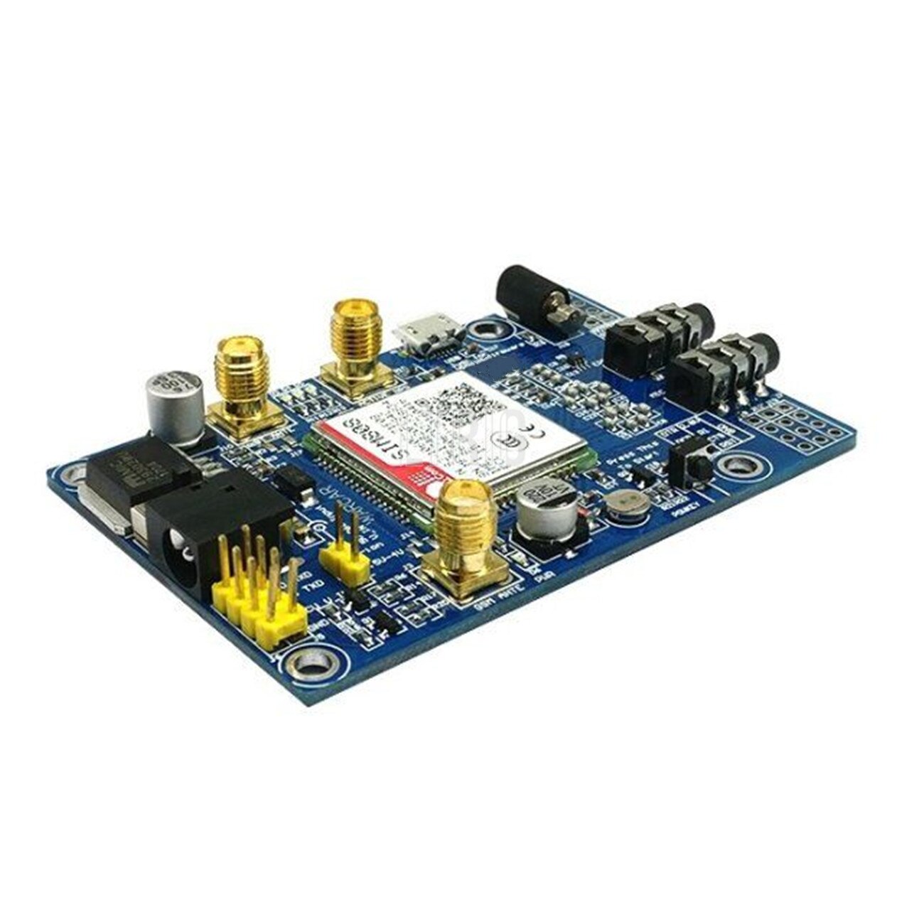 custom 1Pcs SIM808 GSM Module GPRS GPS Development Board IPX SMA with Raspberry Pi Gps Antenna Support 2G 3G 4G Sim Card