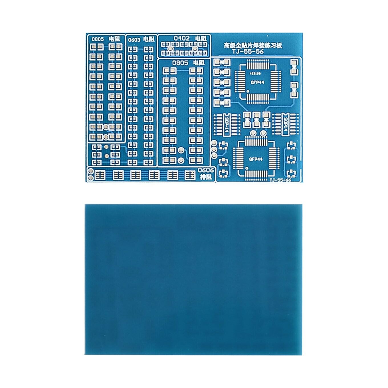 custom 1Pcs SMT SMD Component Welding Practice Board Soldering DIY Kit Resitor Diode Transistor Learning Electronic