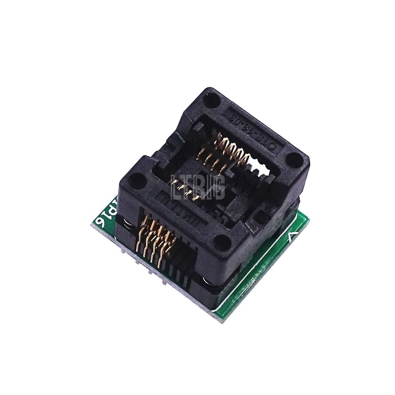 custom 1Pcs SOIC8 SOP8 to DIP8 EZ Socket Converter Module Programmer Output Power Adapter With 150mil Connector