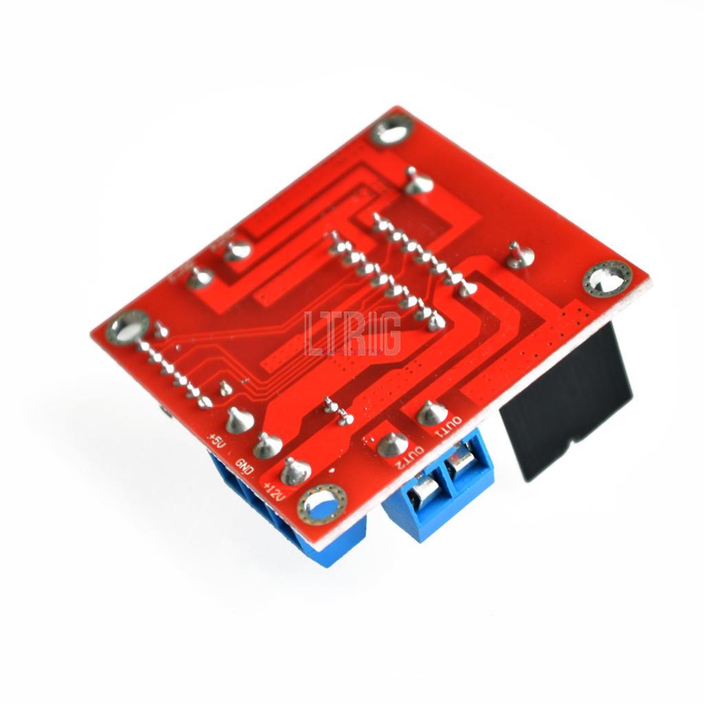 custom 1Pcs Smart Electronics L298N Stepper DC Motor Driver Shield Expansion Development Board for arduino DIY Car Robot