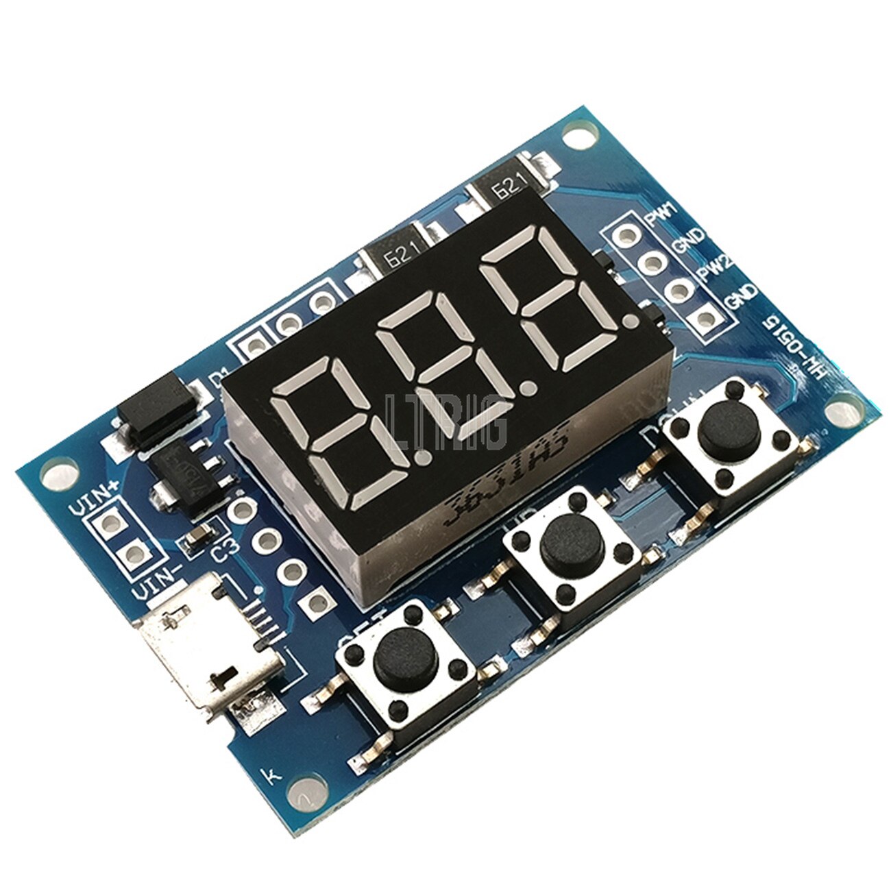 custom 1Pcs USB DC 2CH PWM Adjustable Signal Generator Cycle Pulse Frequency for Digital LED Display Tube 5V 12V 24V DIY