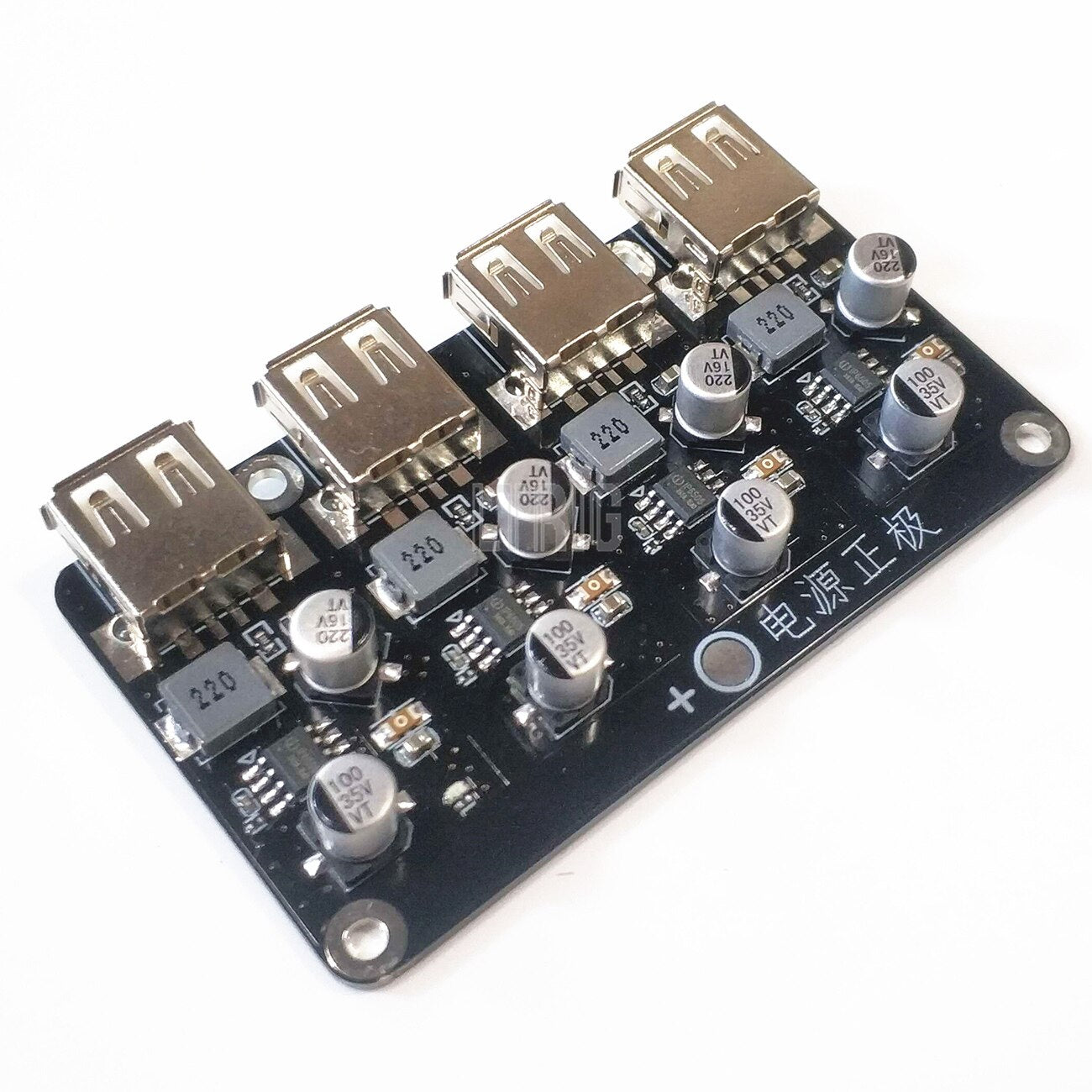 custom 1Pcs USB QC2.0-3.0 DC-DC Buck Converter Charging Step Down Module 6-32V to Fast Quick Charger Circuit Board 5V