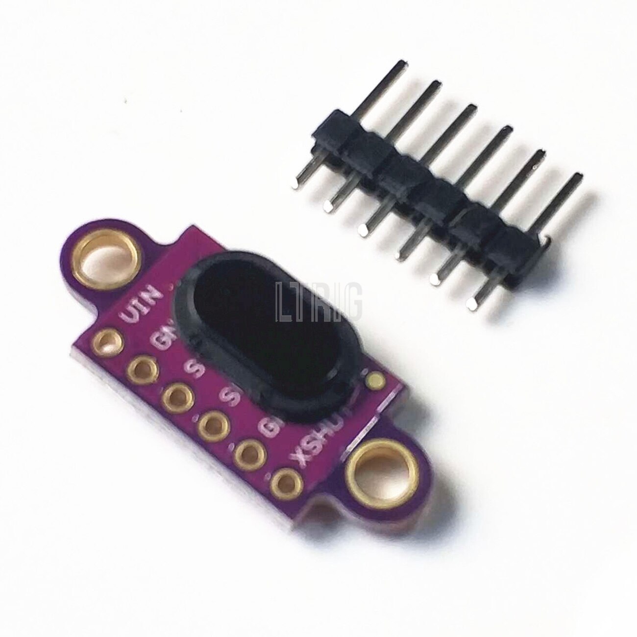 custom 1Pcs VL53L0X Flight Time (Tof) Laser Ranging Leakage Sensor 940nm VL53L0XV2 Laser Distance Module IIC IIC