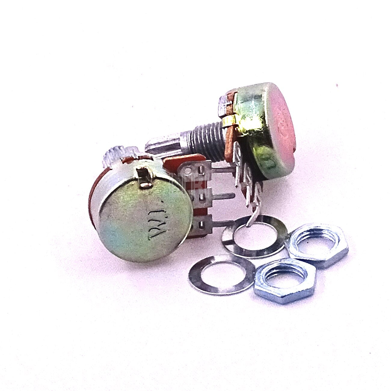 custom 1Pcs WH148 Potentiometer 3PIN 15mm Shaft With Nuts And Washers WH148 B1K B2K B5K B10K B20K B50K B100K B250K  B1M