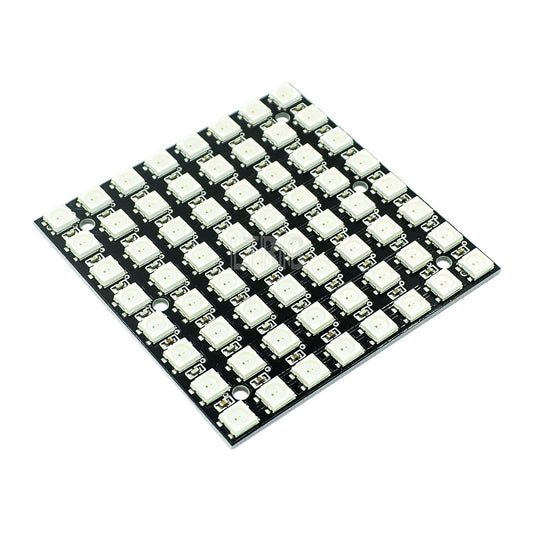 custom 1Pcs WS2812 LED 5050 RGB 8x8 64 LED Matrix for Arduino