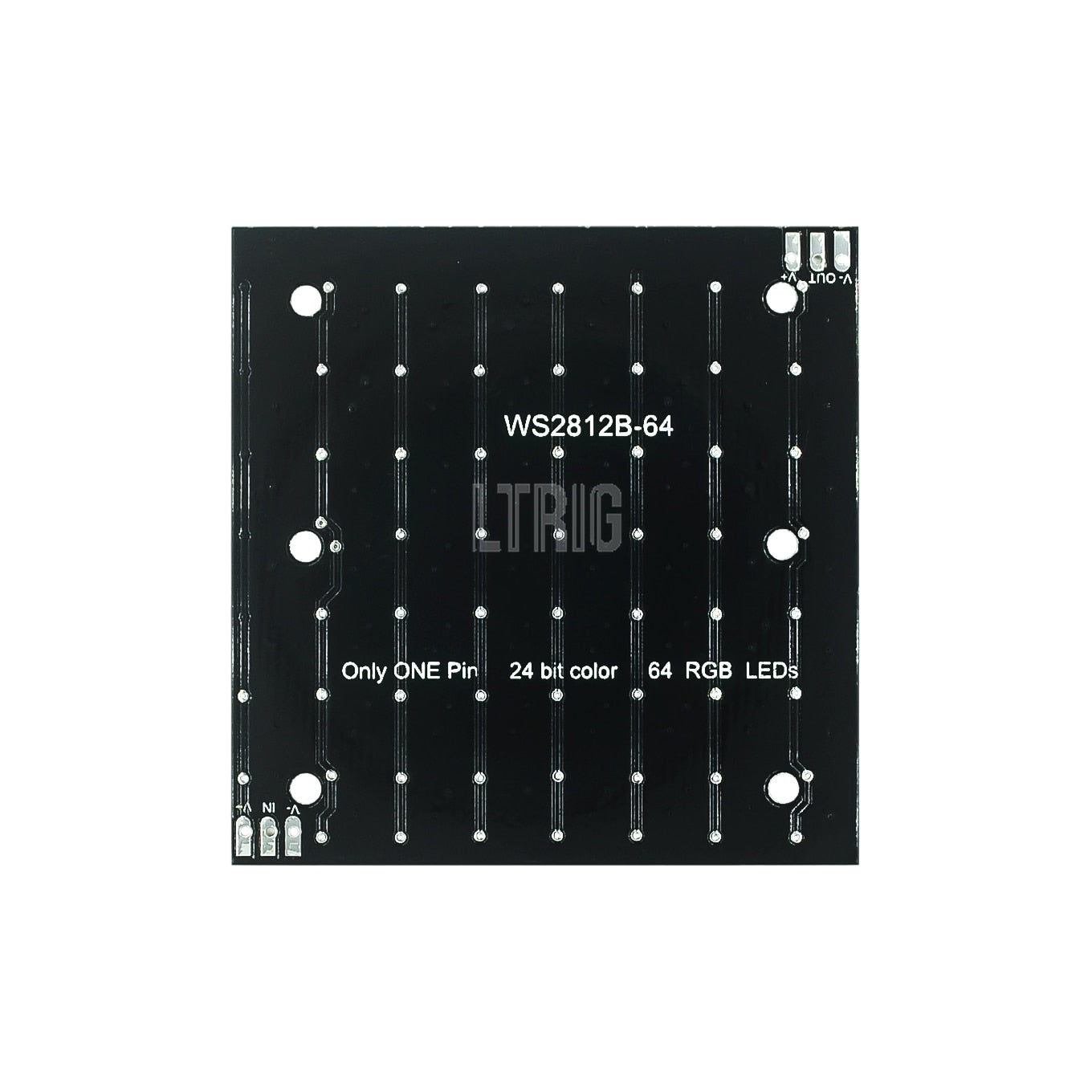 custom 1Pcs WS2812 LED 5050 RGB 8x8 64 LED Matrix for Arduino