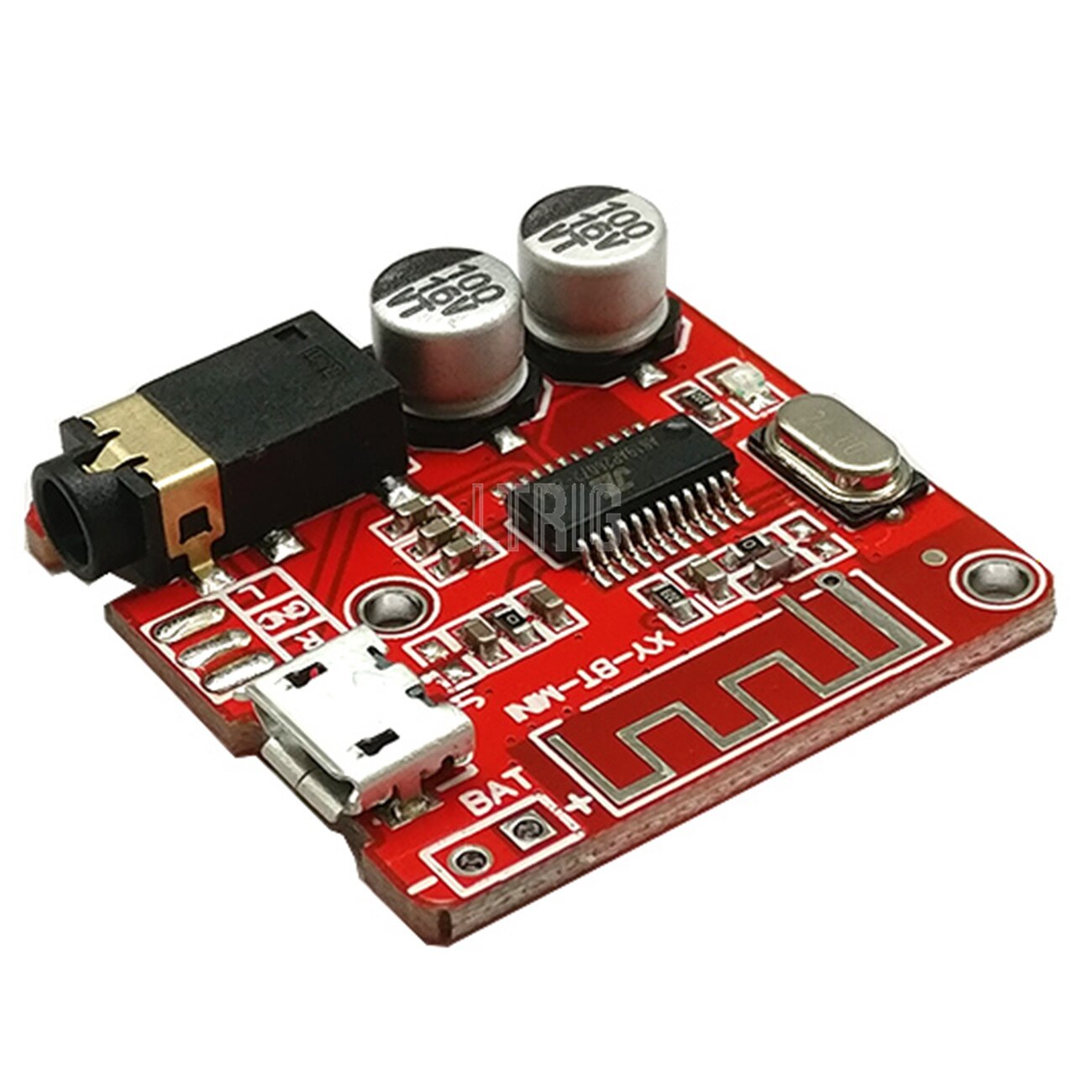 custom 1Pcs XY-BT Audio Receiver board Bluetooth 4.1 mp3 lossless decoder board Wireless Stereo Music Module 3.7-5V