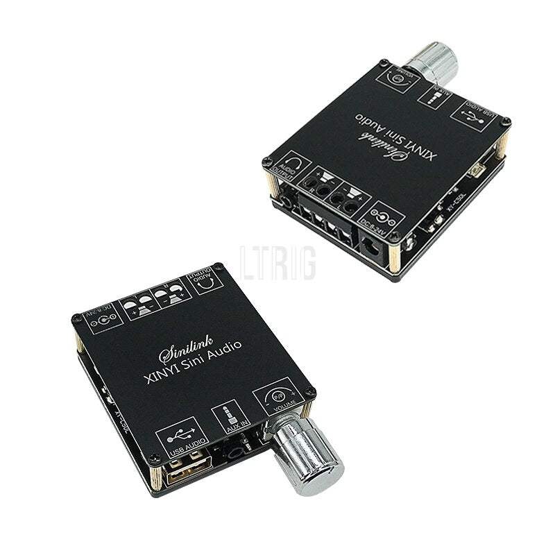 custom 1Pcs XY-C50L/C50H Bluetooth Wireless Audio Digital Power amplifier Stereo board 50Wx2 Amp Amplificador 3.5MM APP