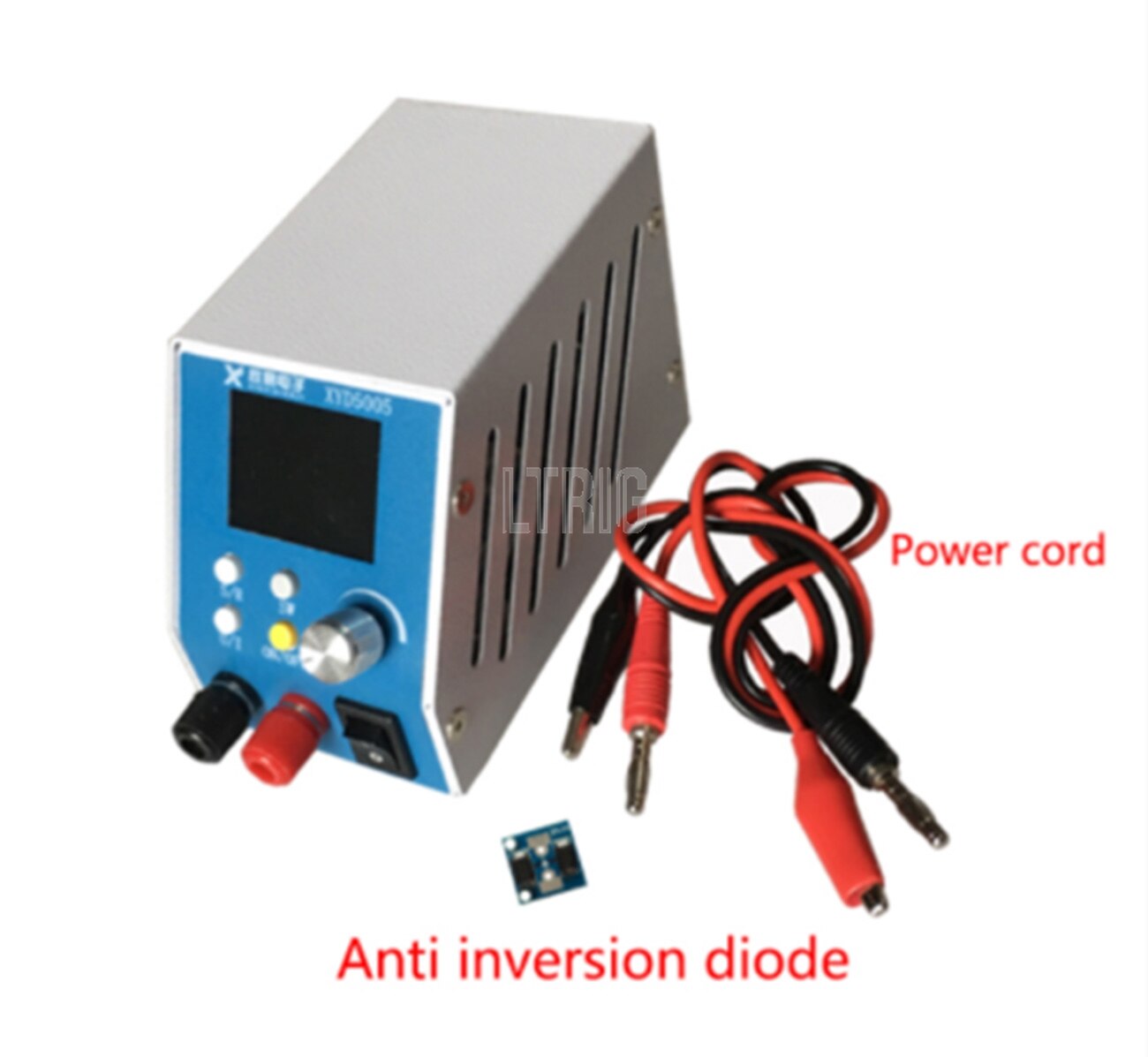 custom 1Pcs XYD5005 DC-DC step-down power supply constant voltage adjustable digital display voltage ammeter 50V5A