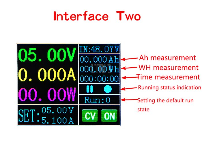 custom 1Pcs XYD5005 DC-DC step-down power supply constant voltage adjustable digital display voltage ammeter 50V5A