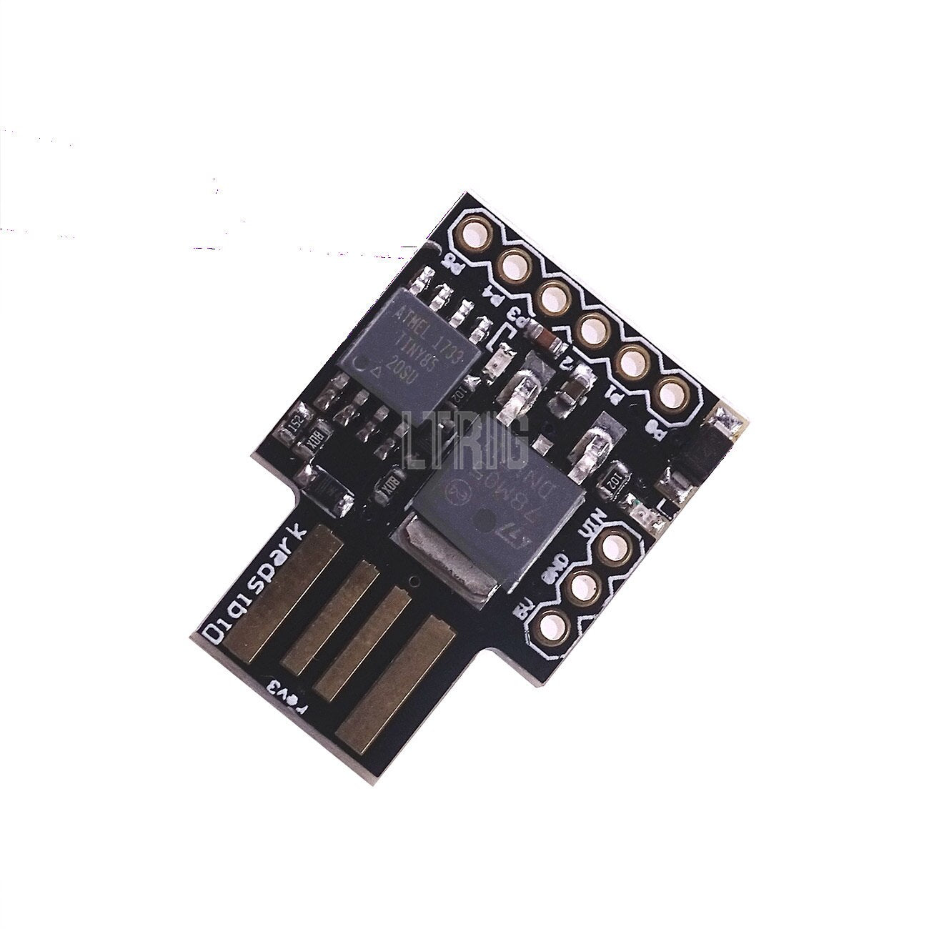 custom 1Pcs black tiny85 digispark kickstarter micro attiny85 development board module for arduino iic i2c usb attiny45