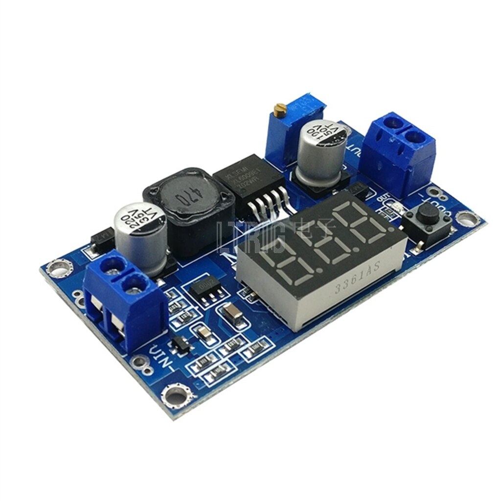 custom 1Pcs boost buck DC-DC adjustable step up down converter XL6009 power supply module 20w 5-32v to 1.2-35v