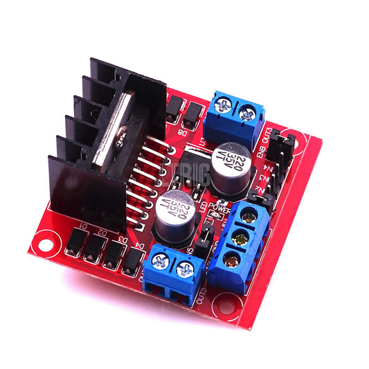 custom 1Pcs l298n driver board module l298 stepper motor robot smart car breadboard peltier high power