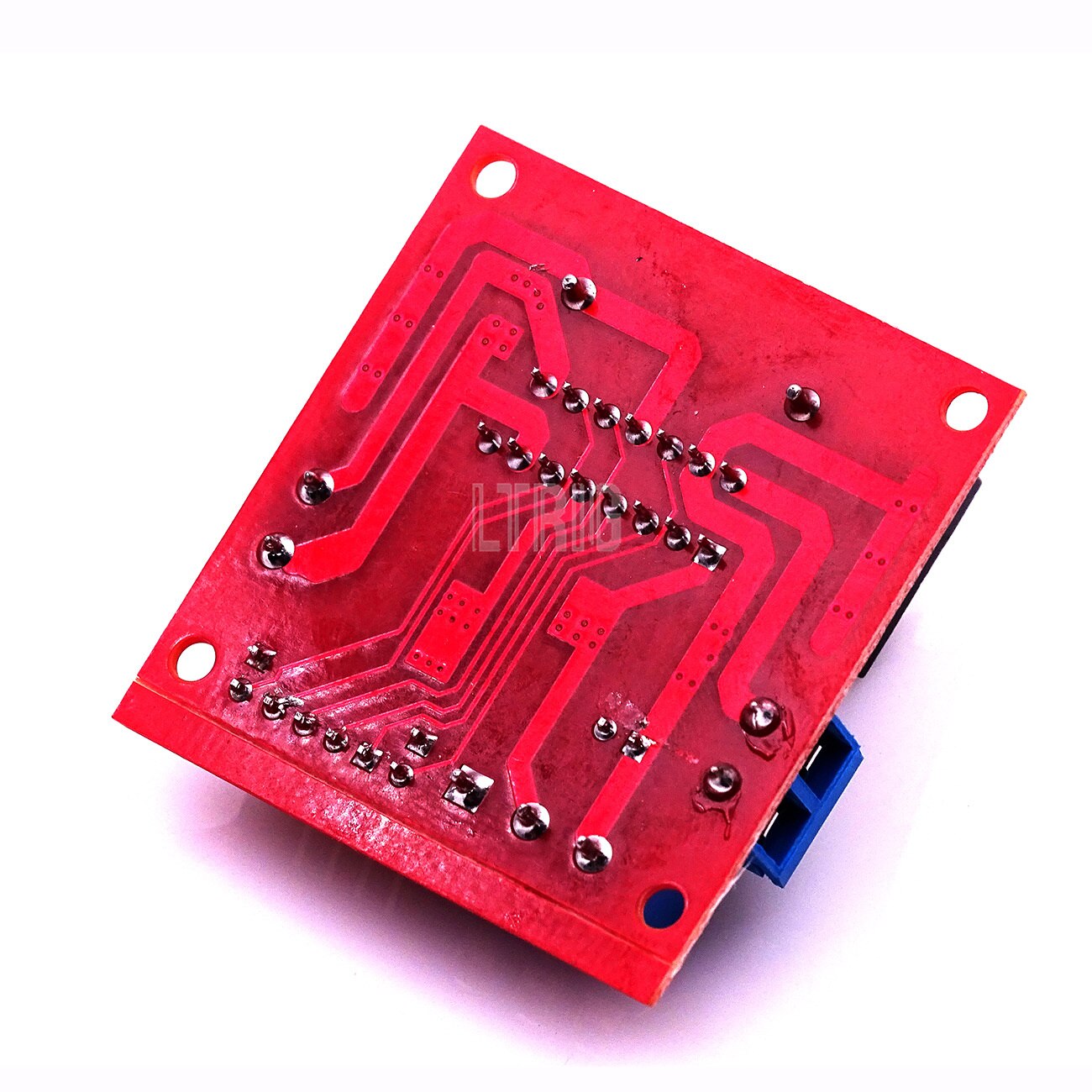 custom 1Pcs l298n driver board module l298 stepper motor robot smart car breadboard peltier high power