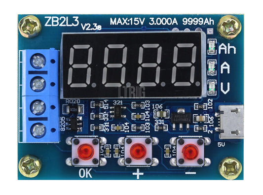 custom 1Pcs18650 li-ion lithium battery capacity tester + lead-acid resistance battery capacity discharge meter tester