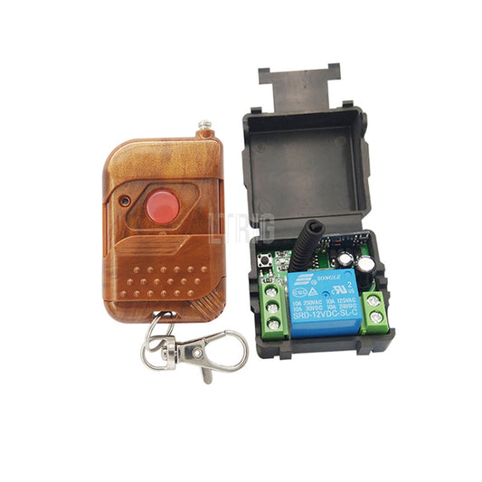 customized 1Pcs 12V single access control remote switch electric door lock light wireless remote control receiver 433
