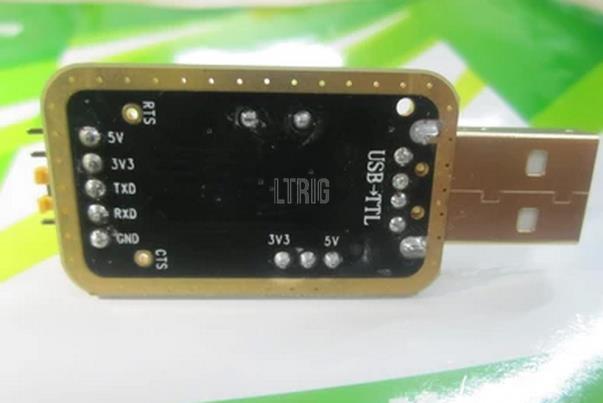 customized 1Pcs CH340 module to replace PL2303, CH340G RS232 to TTL module to upgrade USB to serial port nine small board