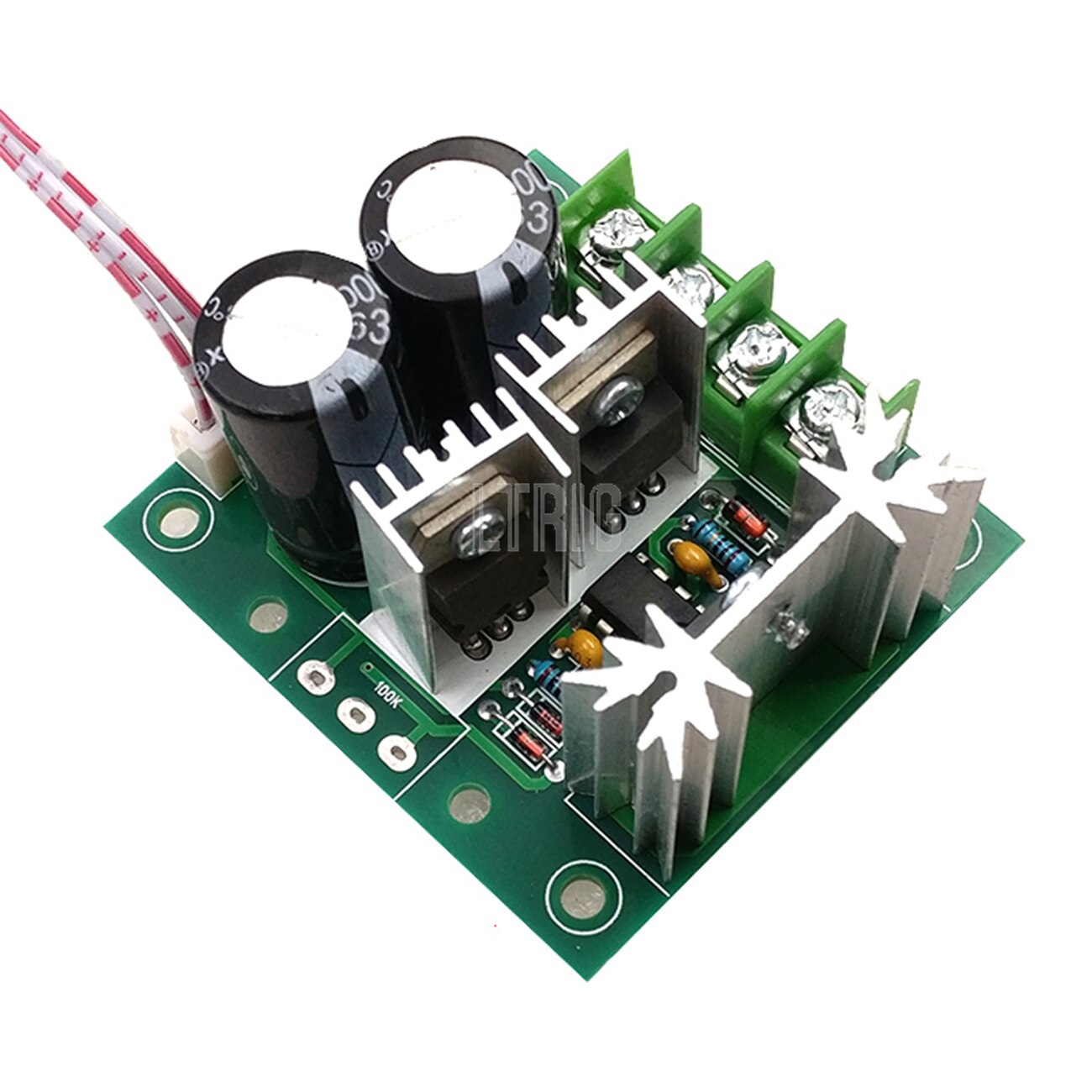 customized 1Pcs DC 12V-40V 10A PWM DC speed control switch control module dimmer 13khz frequency plastic and metal DIY