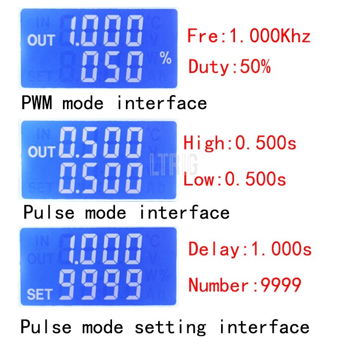 customized 1Pcs ZK-PP1K KHZ pulse frequency adjustable square wave device