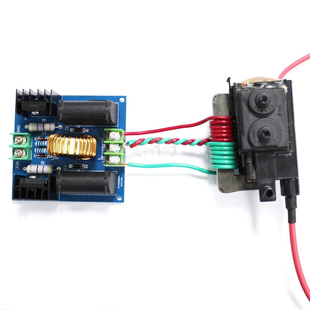 customized 1Pcs ZVS Tesla Coil Marx generator DC 12V-30V 20A 1000W high voltage power supply assembly board