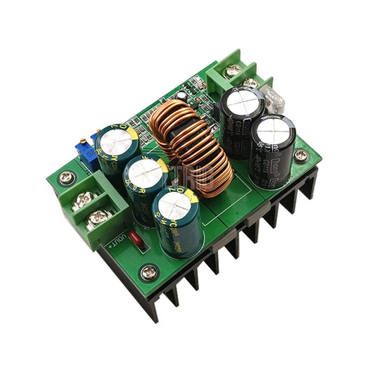 customized 1Pcs constant power radiator 8V-60V 12-80V 1200W 20A DC boost converter