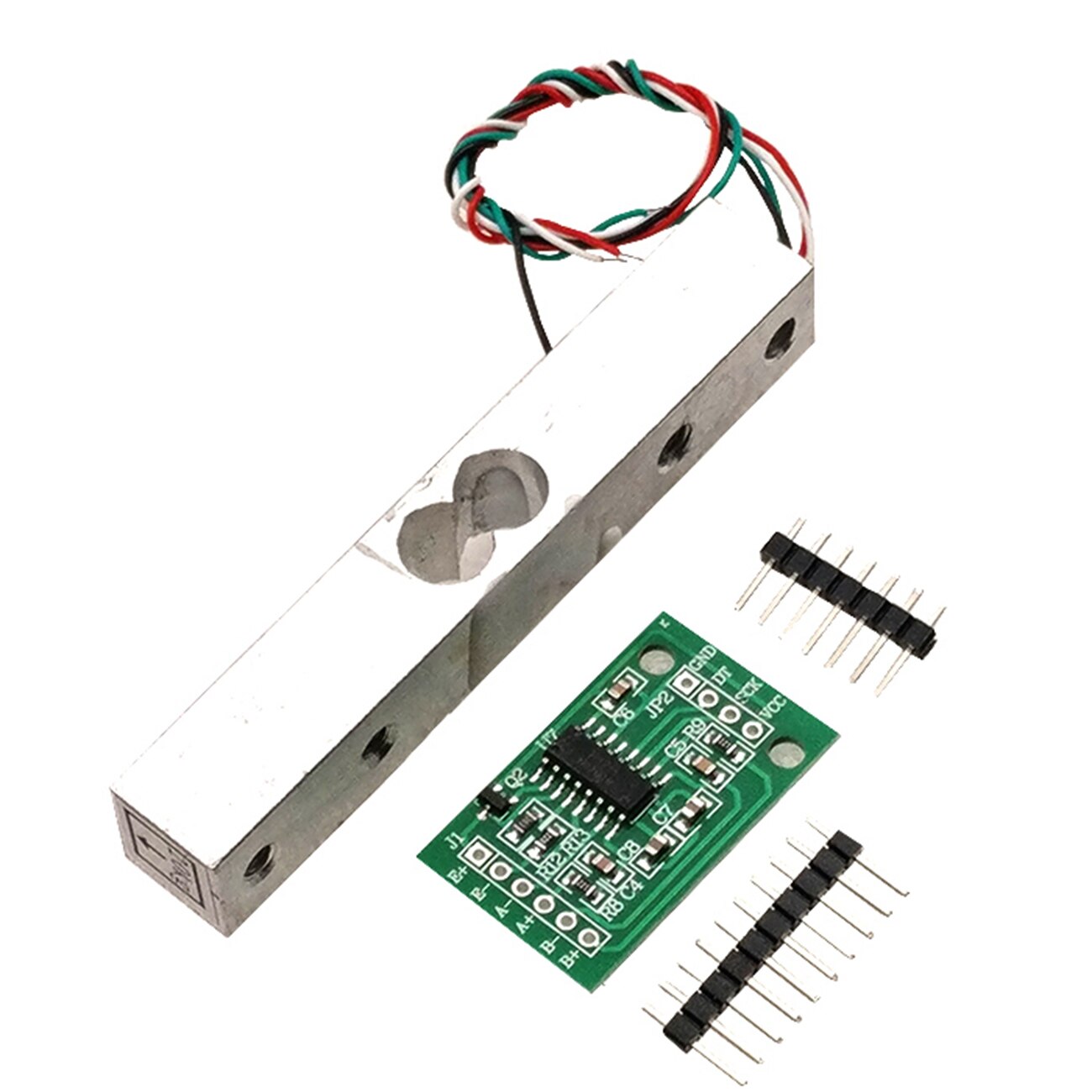 customized 1Pcs weighing sensor 1KG 5KG 10KG 20KG HX711AD module weight sensor electronic aluminum alloy weighing sensor