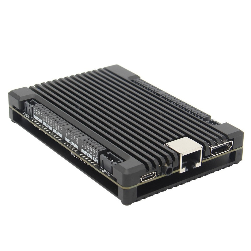 LattePanda Aluminum Alloy Case Passive Cooling Enclosure with Heat Sink for LattePanda Alpha & LattePanda Delta customize