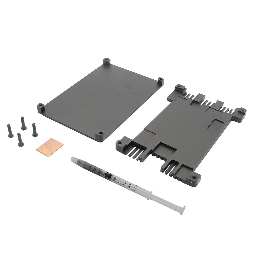 LattePanda Aluminum Alloy Case Passive Cooling Enclosure with Heat Sink for LattePanda Alpha & LattePanda Delta customize