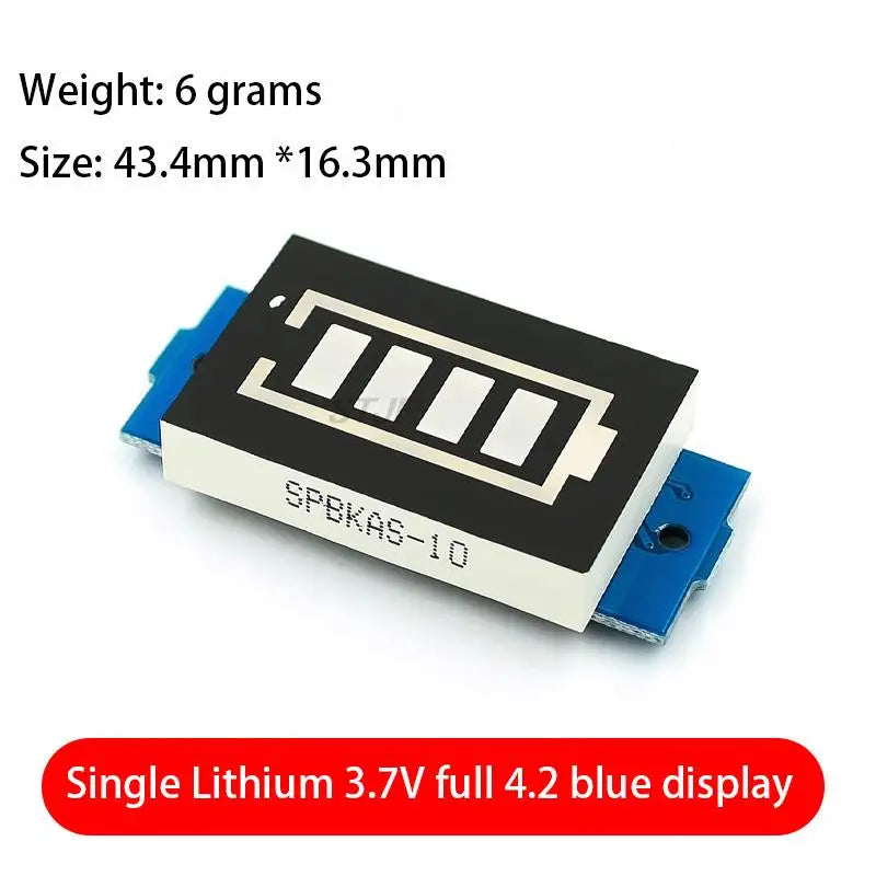 Custom Lithium Battery Pack Power Indicator Lamp Board 6/12/24/36/48V Electric Vehicle Battery Battery Indicator