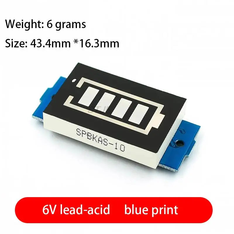 Custom Lithium Battery Pack Power Indicator Lamp Board 6/12/24/36/48V Electric Vehicle Battery Battery Indicator