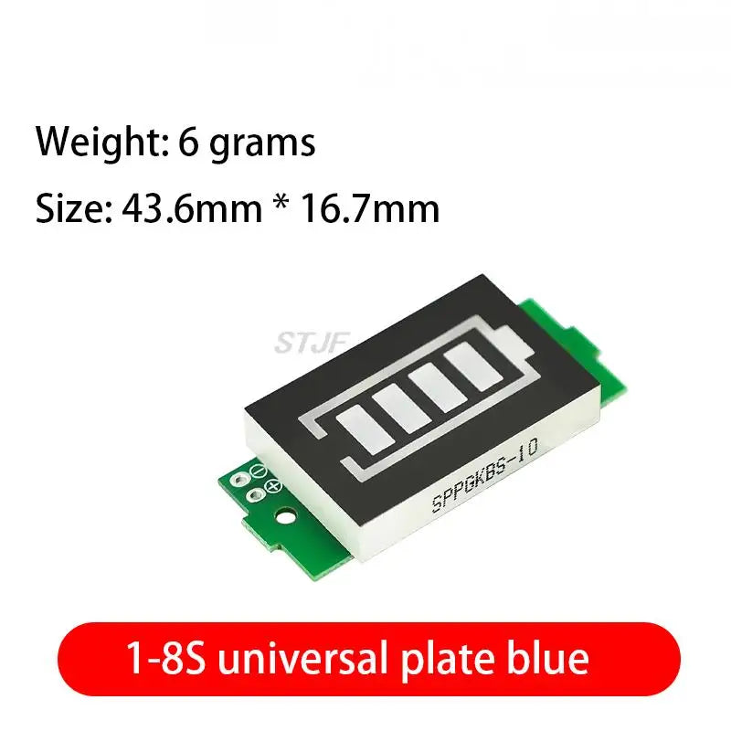 Custom Lithium Battery Pack Power Indicator Lamp Board 6/12/24/36/48V Electric Vehicle Battery Battery Indicator