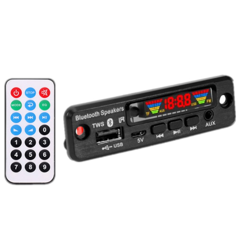 Wireless BT 5.0 TWS MP3 APE Decoder Board Audio Module Support USB AUX FM Radio Module For Car accessories customize