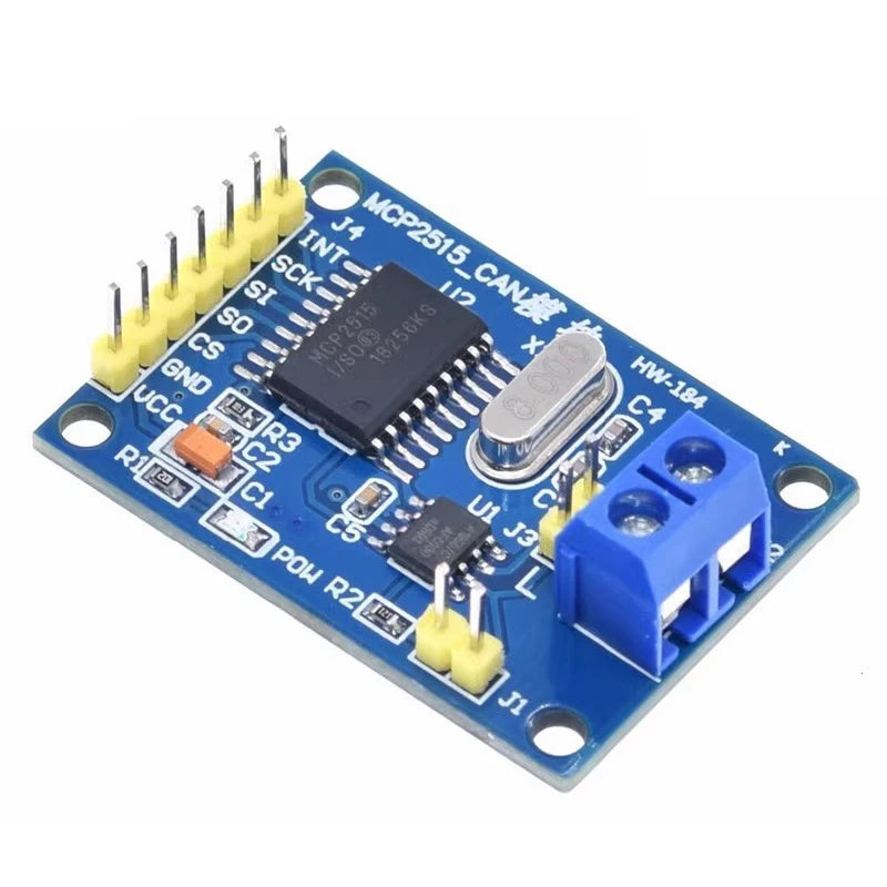 Custom MCP2515 CAN Bus Module TJA1050 receiver SPI For 51 MCU ARM controller