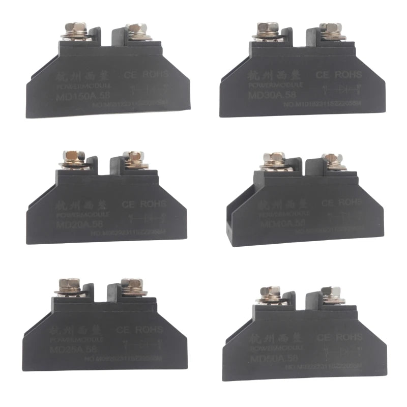 Custom MD10A-150A 1000V Small Anti Backcharge Diode Continuous Current 12V24V Photovoltaic Backflow Prevention