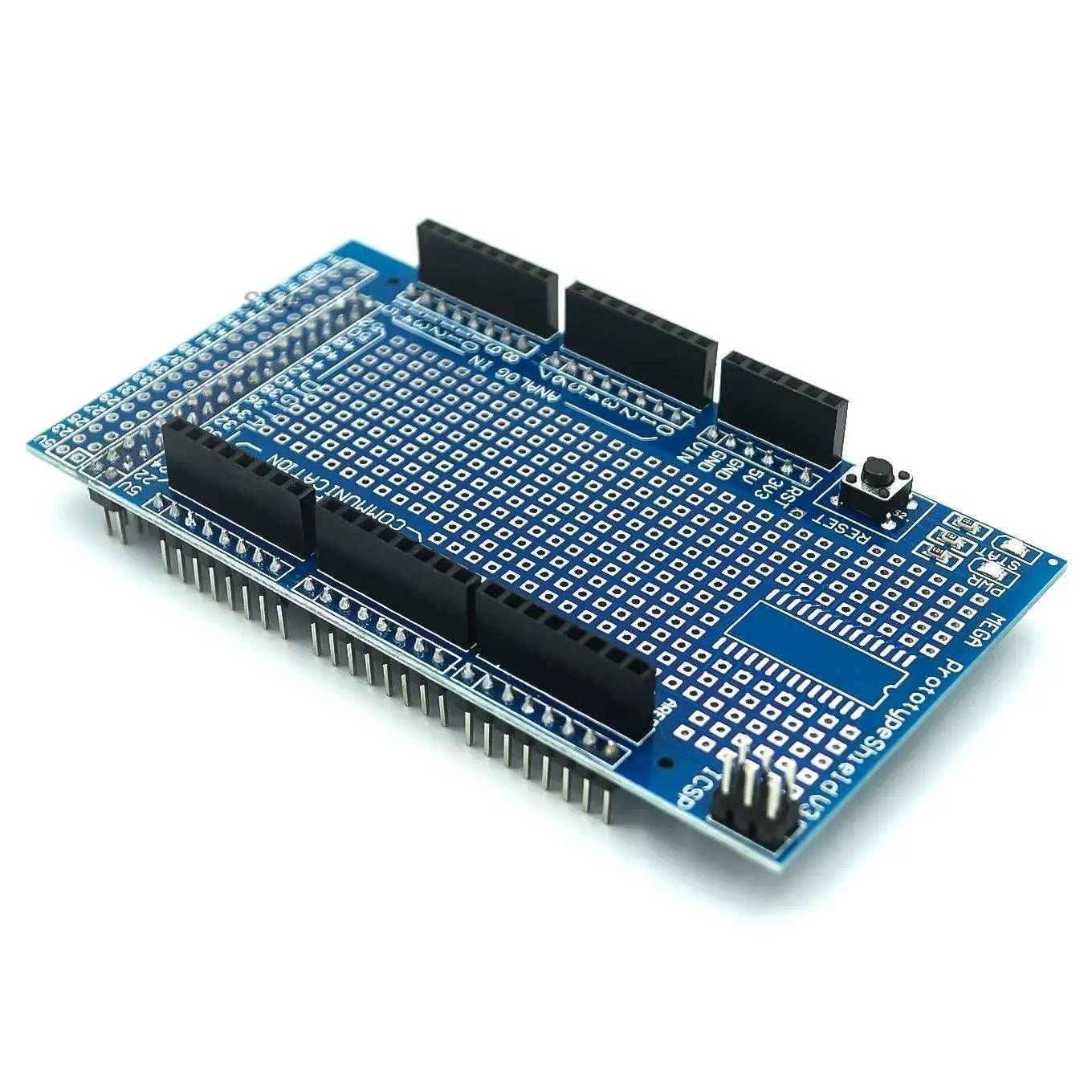 Custom MEGA 2560 R3 Proto Prototype Shield V3.0 Expansion Development Board + Mini PCB Breadboard 170 Tie Points for arduino
