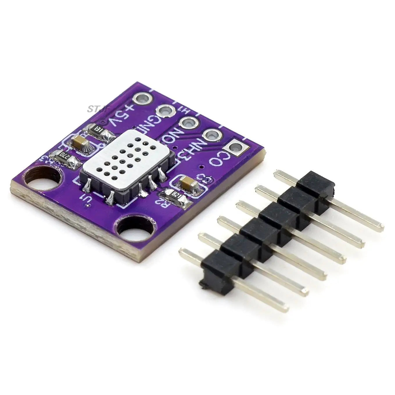 Custom MICS-6814 Gas Sensor Carbon Monoxide CO VOC NO2 NH3 Nitrogen Oxygen Air Quality Detection Numerical Sensor Module for Arduino