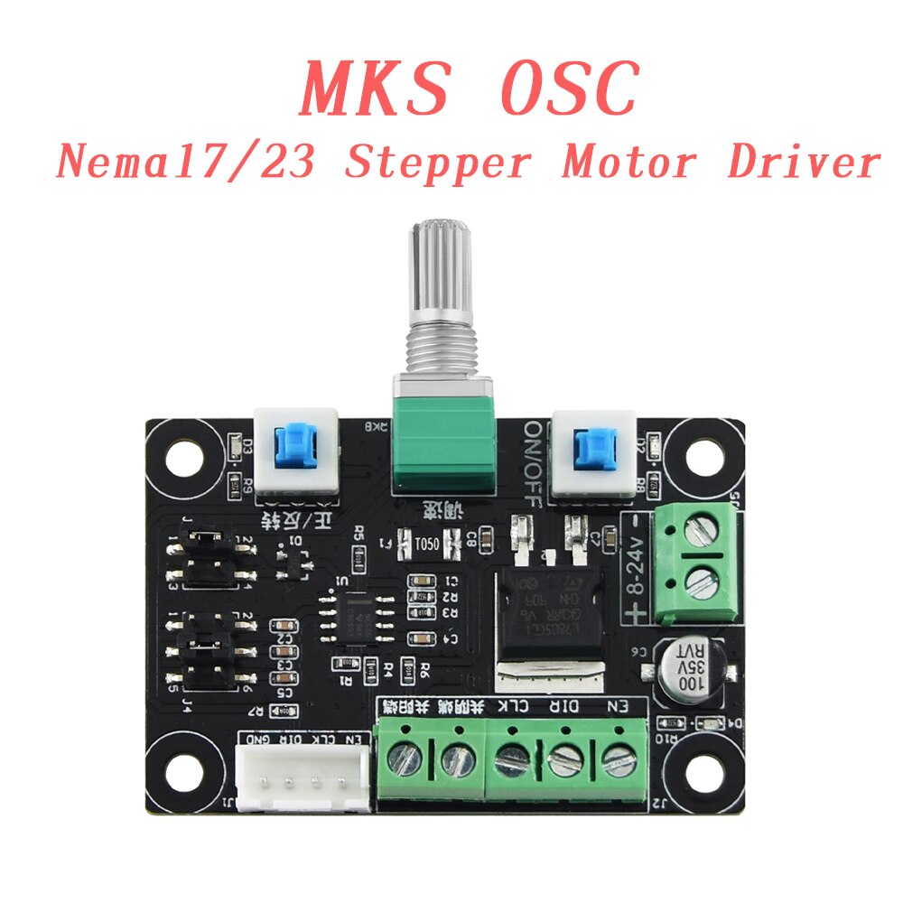 MKS OSC Nema17/23 Stepper Motor Driver Speed Frequency Direction Control Regulator Pwm Pulse Signal Generator Module customize